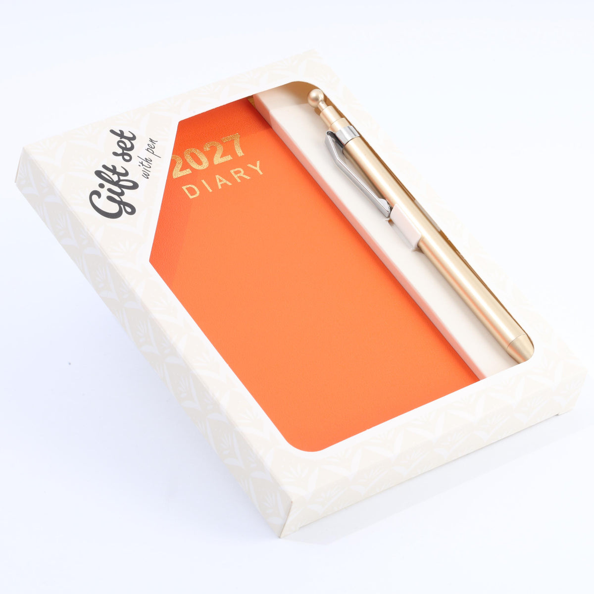 2027 Slim Diary and Pen Gift Set: Week to View Planner (Boxed) Etsy