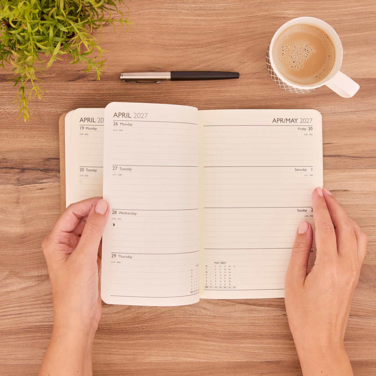 2027 Eco-Friendly Week to View Diary: A5 or Slim Recyclable Planner Etsy