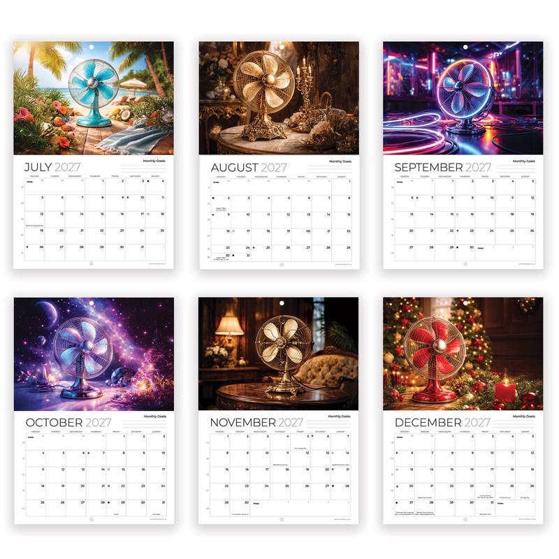 2027 Fun Only Fans Calendar Wall Monthly Planner Secret Santa Gift Etsy