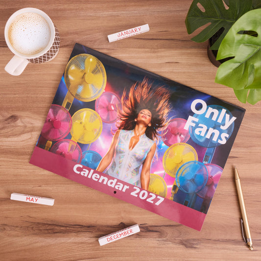 2027 Fun Only Fans Calendar Wall Monthly Planner Secret Santa Gift Etsy